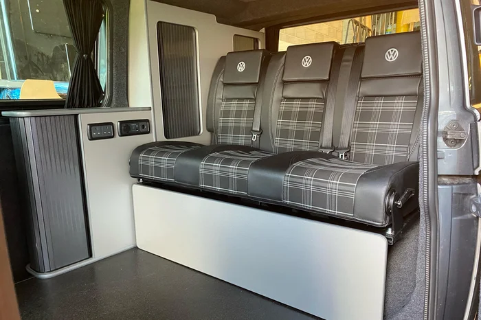 Blue Rear Seats