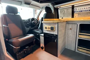 Swivel seat in kitchen