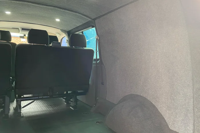 Carpet lined walls