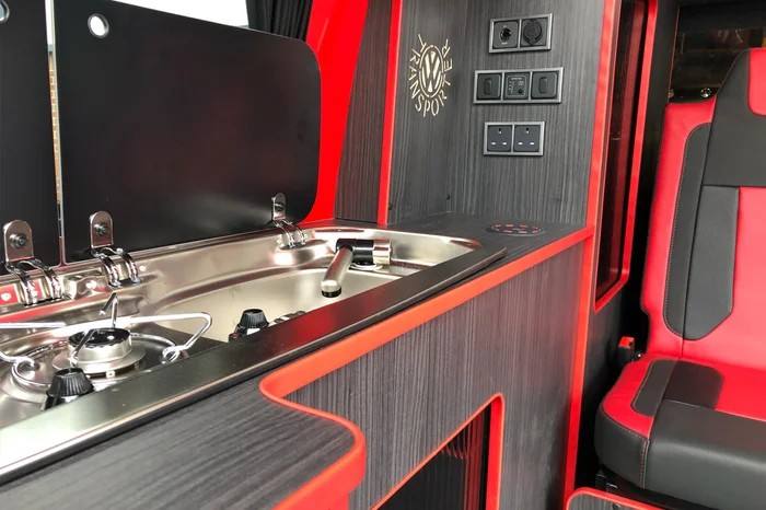 Camper kitchen