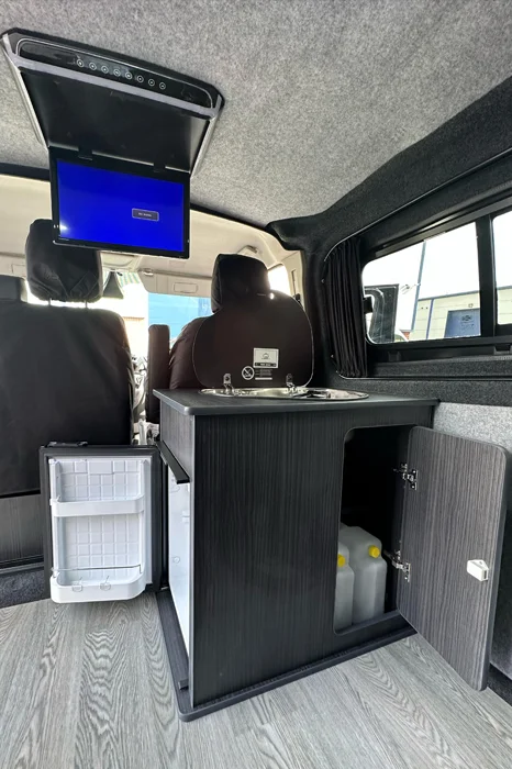 Camper kitchen pod