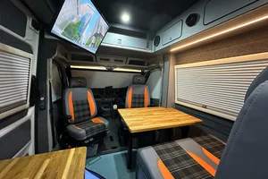 Seating, table and TV